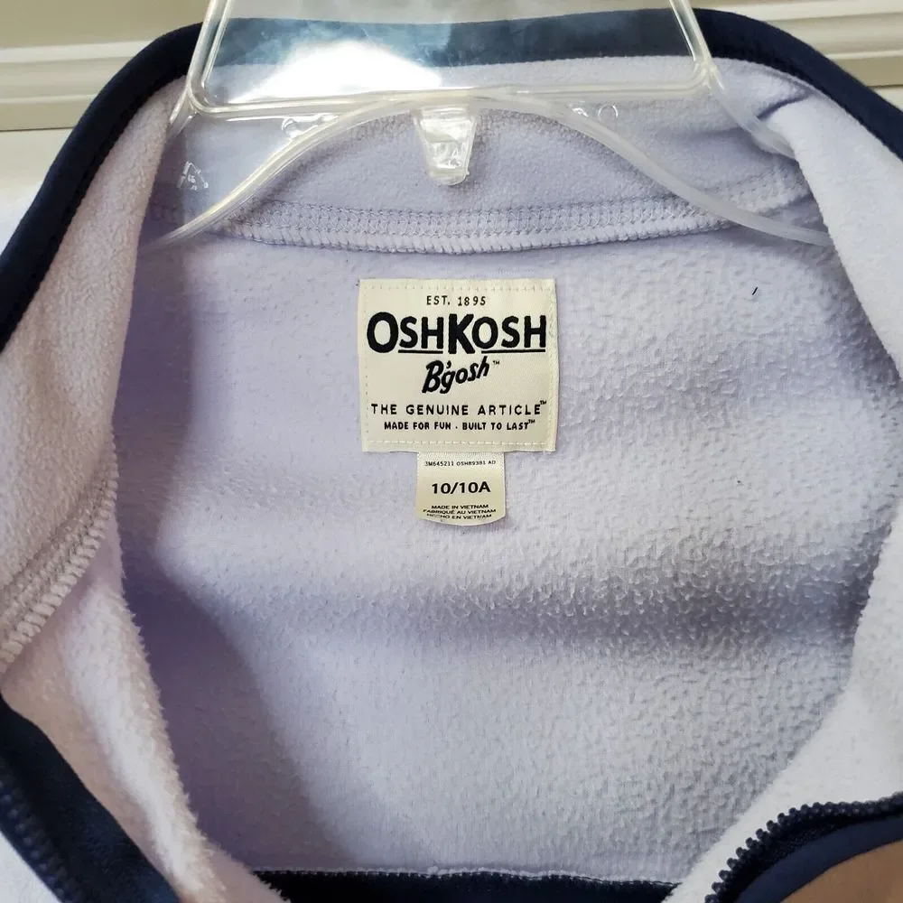 OshKosh B'Gosh The Genuine Article Girl's‎ Sweater Jacket Size 10/10A